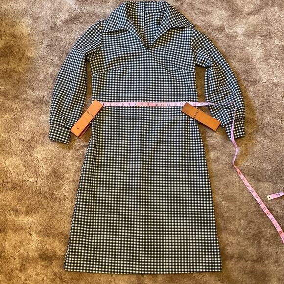 Vintage 1960's Bleeker street plaid dress - Picture 10 of 16